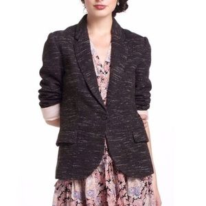 Anthropologie Cartonnier Knit Blazer